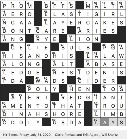It can also appear across various crossword publications, including newspapers and websites around the world like the LA Times, Universal, Wall Street Journal, and more. . Malediction crossword clue 5 letters